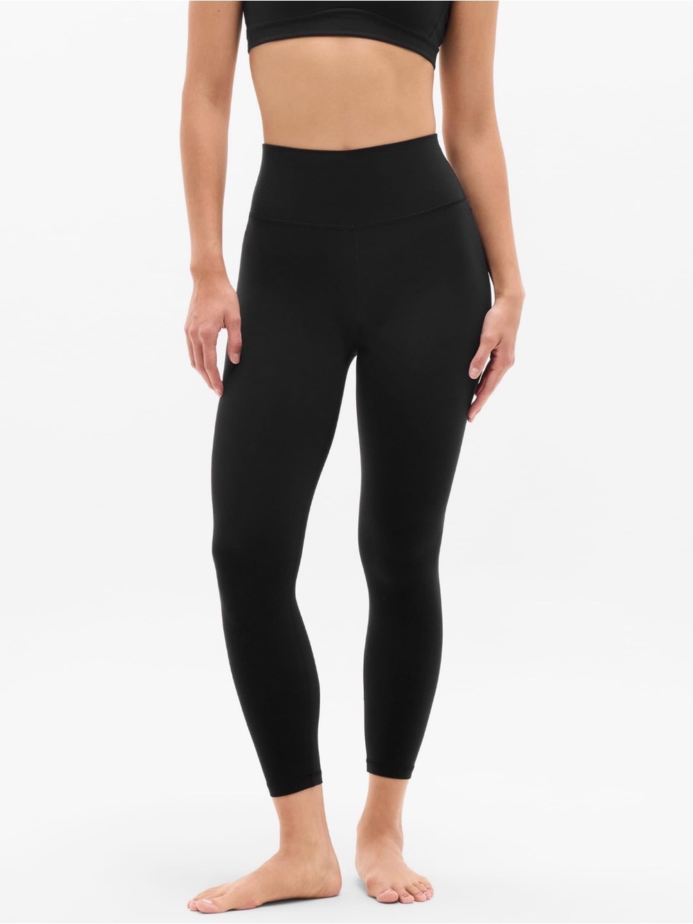NWT Athleta Transcend 7/8 Black Tight size XS